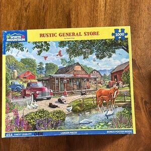 White Mountain Rustic General Store Puzzle - 1000 Pieces